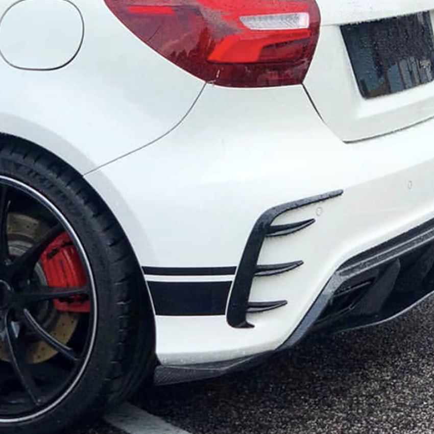 6636 ⭐SPOILER ANTERIORE adatto per Mercedes W176 Classe A FACELIFT⭐