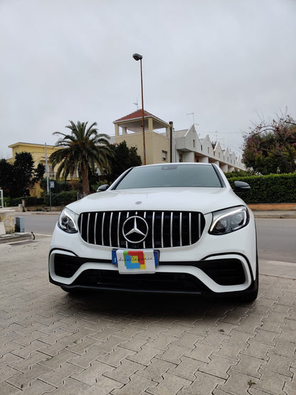 Front Bumper Suitable for Mercedes GLC X253 SUV GLC Coupe C253 (2015-2019)