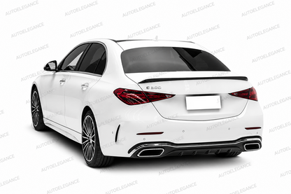 💫ART.9774 Spoiler Posteriore Nero Lucido per W206 C63 2021+💫