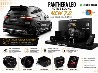 💕ART.2672 PANTHERA Soundsystem Booster 7.0-Mercedes-Benz GLC AMG-Line X254💕