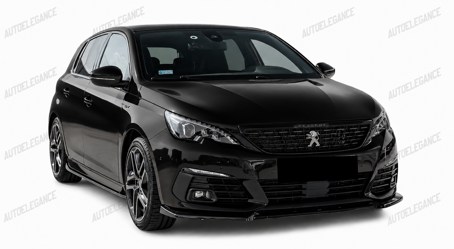 💫ART.10214 SPLITTER ANTERIORE PER PEUGEOT 308 GT 2017-2021💫
