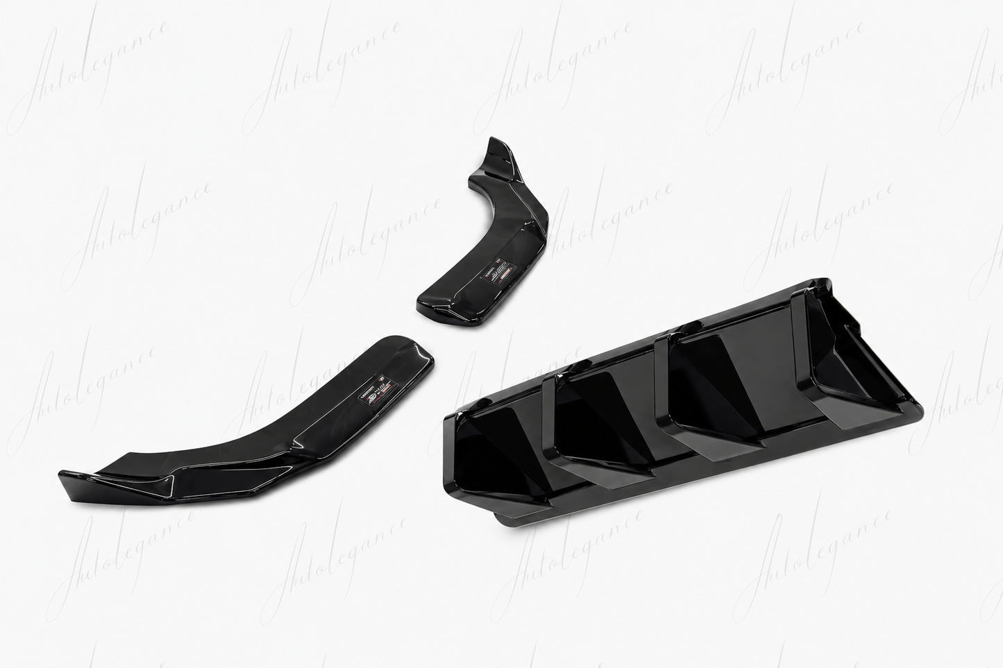 🔥ART.2396+2397 DIFFUSORE + SPLITTER LATERALE PER  CUPRA TERRAMAR 2024+ 🔥