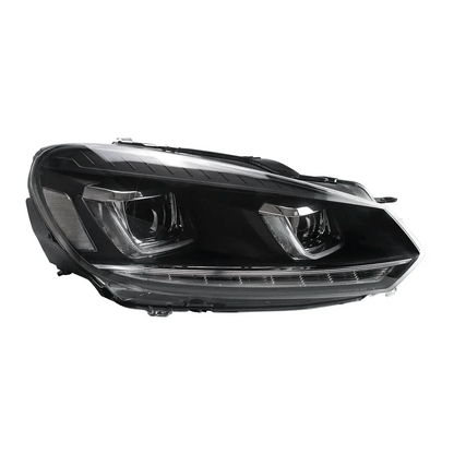 Fari a LED per Volkswagen Golf Mk6 2010-2014 con Demon Eyes (NON ADATTA PER I MODELLI GIT e GTR)