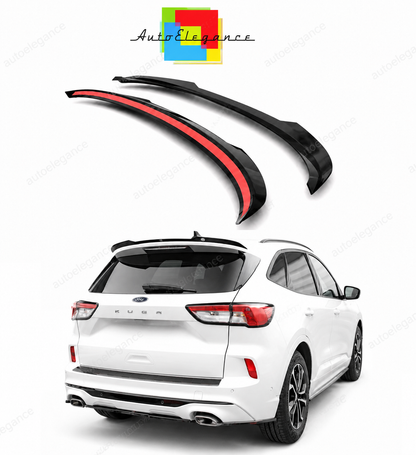 💕Spoiler   adatto  per  Ford Kuga ST-Line MK3  nero lucido  ABS💕