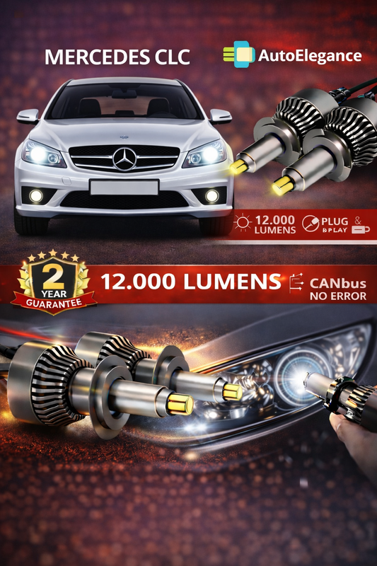 KIT LED Mercedes CLC ANABAGLIANTI H7 CANBUS Bianco 6500K 360 gradi
