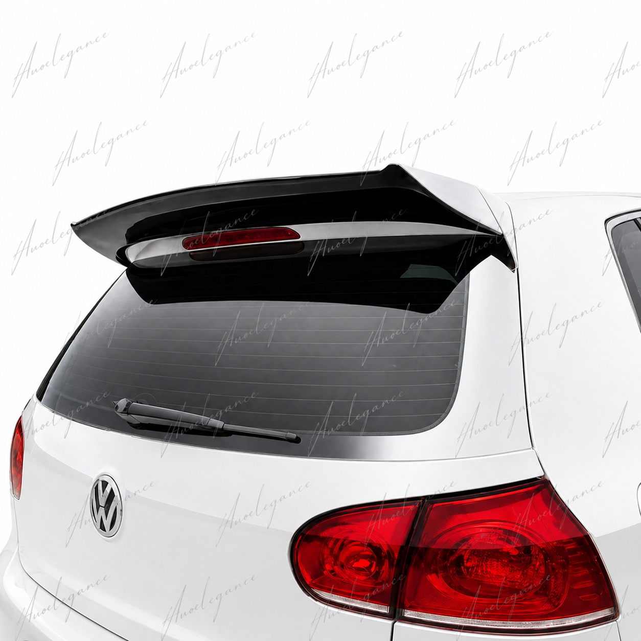 🔥ART.1913 SPOILER ADATTO PER VW GOLF 5 2003-2009 GTI NERO LUCIDO🔥