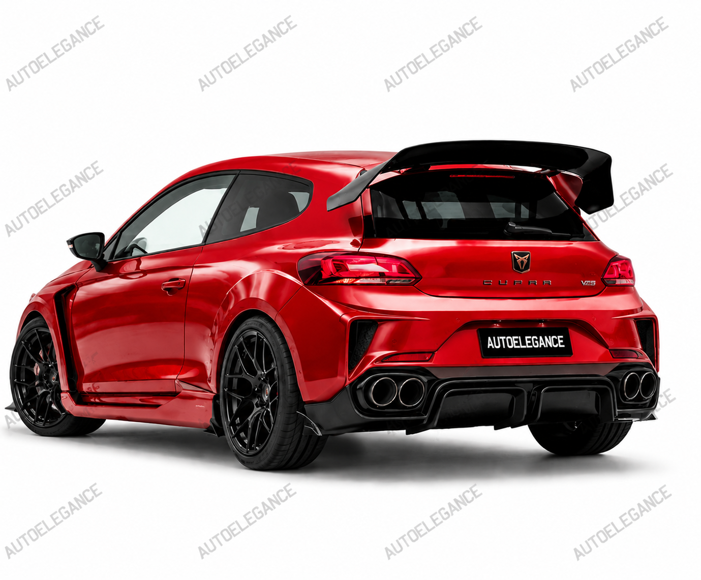 💫Spoiler Posteriore Nero Lucido per Volkswagen Scirocco 2009-2018💫