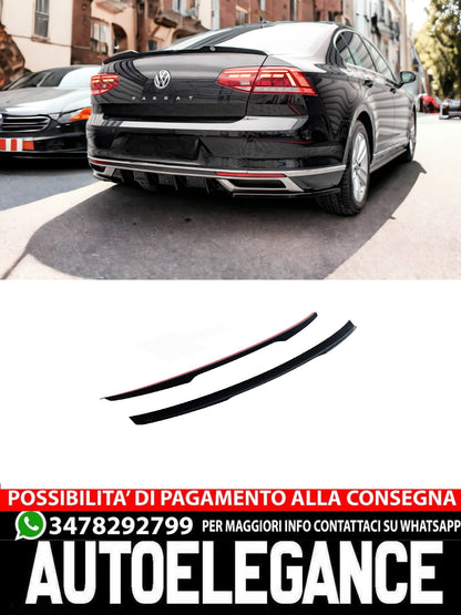 SPOILER CAP SUITABLE FOR VOLKSWAGEN PASSAT SEDAN B8 FACELIFT 