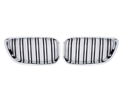 🔥ART.2695 Griglia Nero Lucido con Cornice Cromata per BMW Serie 2 F22 / F23 🔥