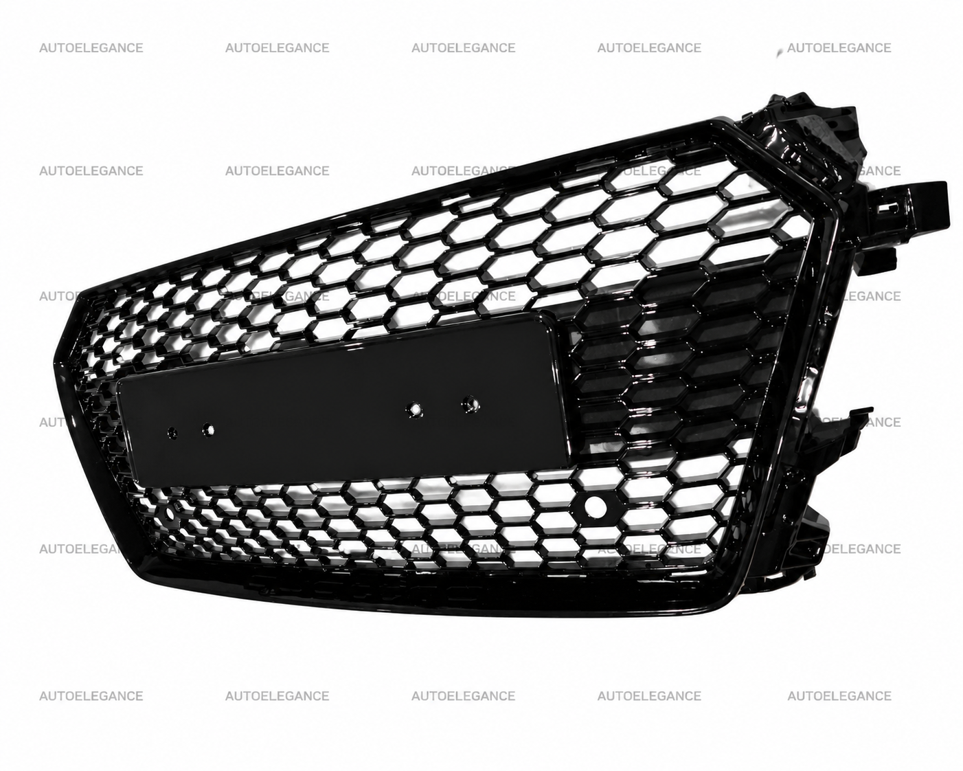 💫ART. 1077 GRIGLIA AUDI TT FV 8S 2014-2018 LOOK RSTT NERO LUCIDO💫