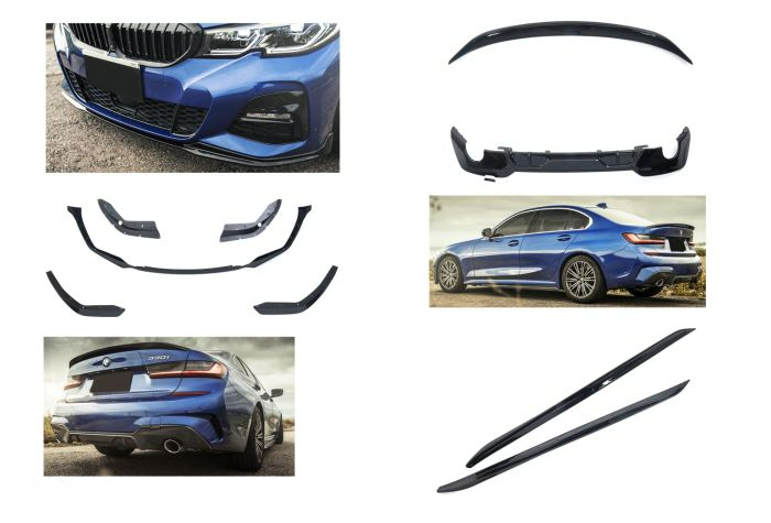💎SPOILER KIT + DIFFUSER SUITABLE FOR BMW 3 SERIES G20💎