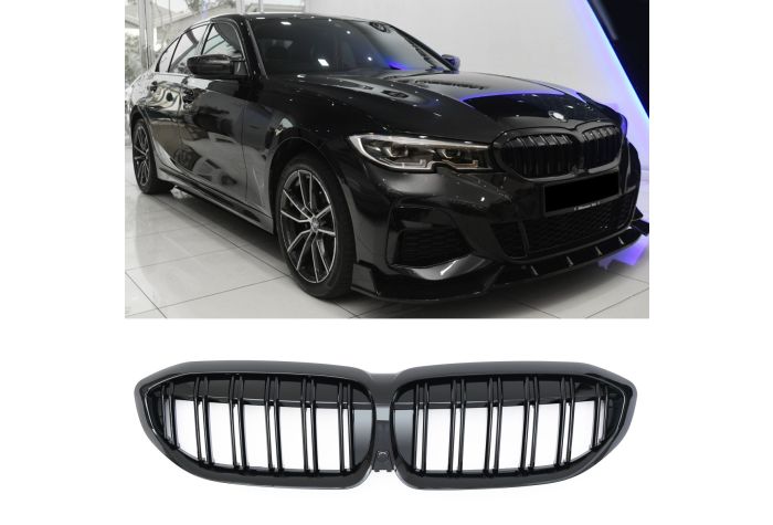 ☀ GLOSS BLACK RADIATOR GRILLE SUITABLE FOR BMW 3 SERIES G20 G21☀