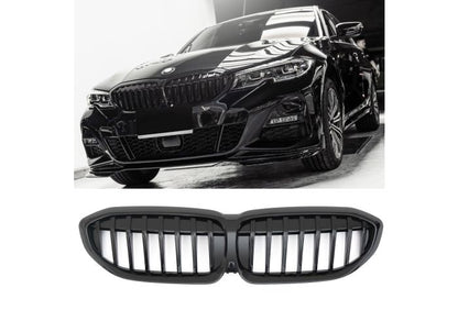 ✨GRIGLIA NERA LUCIDA ADATTO PER BMW SERIE 3 G20 G21 PRE-LCI✨