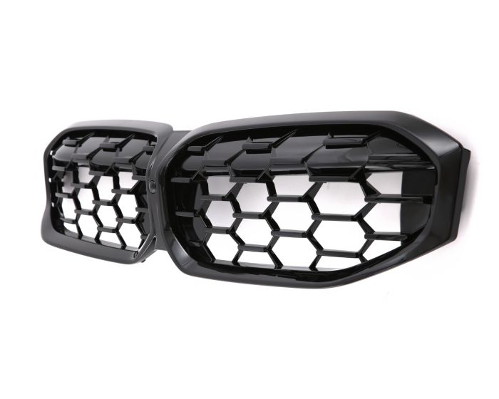 💫Griglia adatta per BMW Serie 3 G20 / G21 LCI – Doppia Barra Nero Lucido💫