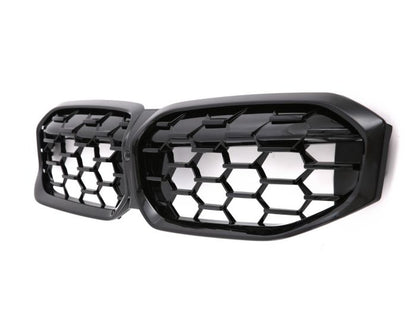 💫Griglia adatta per BMW Serie 3 G20 / G21 LCI – Doppia Barra Nero Lucido💫