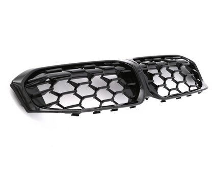 💫Griglia adatta per BMW Serie 3 G20 / G21 LCI – Doppia Barra Nero Lucido💫