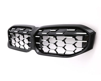 💫Griglia Sportiva – BMW Serie 3 G20/G21 LCI (Doppia Barra Cromo + Nero)💫