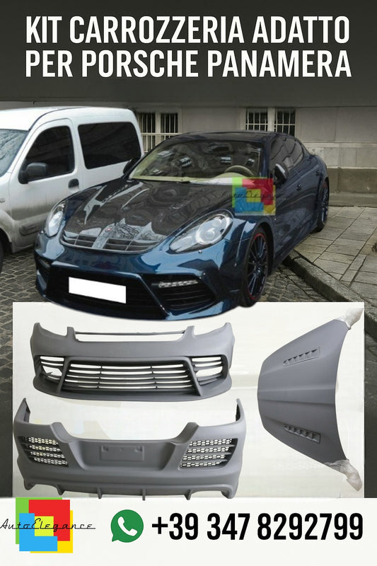 🔥Porsche Panamera Body Kit Styling Pack With ABS Mesh🔥