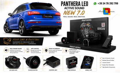 💫ART.2672 PANTHERA Soundsystem Booster 7.0 - Audi Q5 S-Line SUV Mk2 Facelift💫