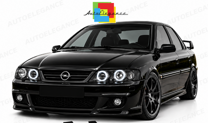 ART.11048 FARI ANTERIORI ADATTO  PER OPEL VECTRA B 99-02 LED NERO