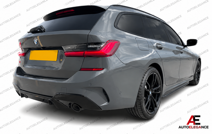 💫ART.10391 PARAURTI POSTERIORE STILE PERFORMANCE PDC PER BMW G21 19-22💫