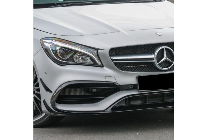 FRONT SPOILER suitable for the restyling of the Mercedes C117 CLA class