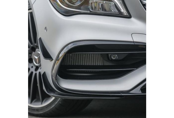 FRONT SPOILER suitable for the restyling of the Mercedes C117 CLA class