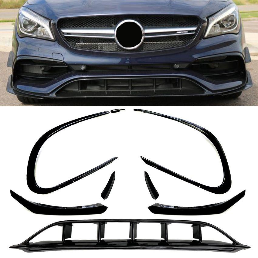 ART.6559 ⭐SPOILER ANTERIORE adatto per Mercedes C117 classe CLA restyling⭐