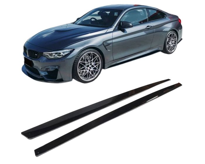 💕Sotto Minigonne laterali adatte per BMW Serie 3 F80 M3 e Serie 4 F82 F83 M4💕