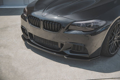 Splitter anteriore Versione 3 adatto per BMW 5 Series F10/F11 M-Pack 2011-2017