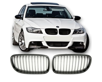 💕 GRIGLIA SPORTIVA 08+ GLOSS NERO BMW E90 E91💕