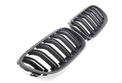 🤩GRIGLIA SPORT GRILL DOPPIO PONTE NERO LUCIDO ADATTO PER BMW E92 E93 10-13🤩