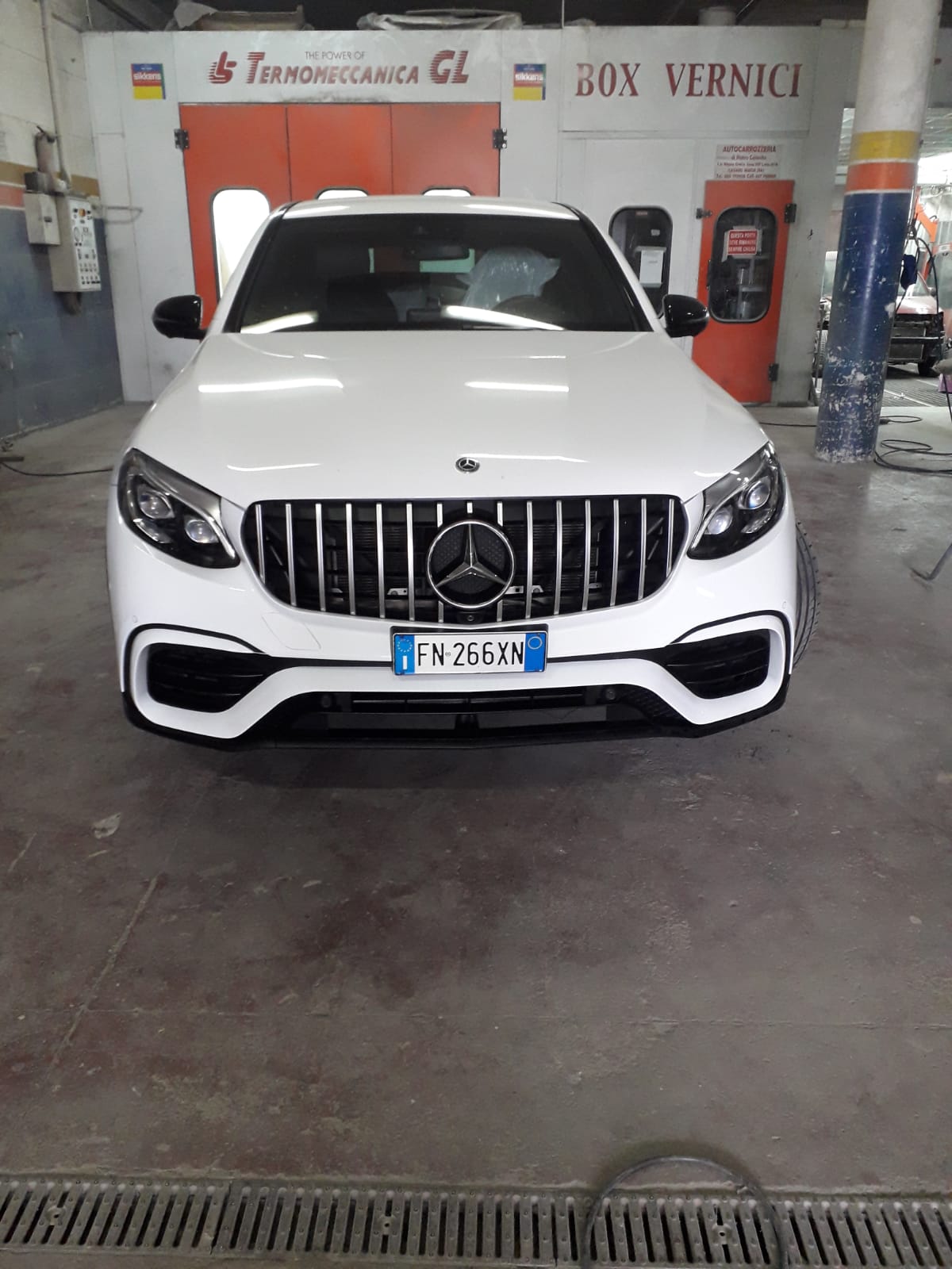Front Bumper Suitable for Mercedes GLC X253 SUV GLC Coupe C253 (2015-2019)