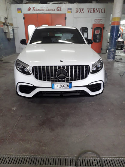Front Bumper Suitable for Mercedes GLC X253 SUV GLC Coupe C253 (2015-2019)