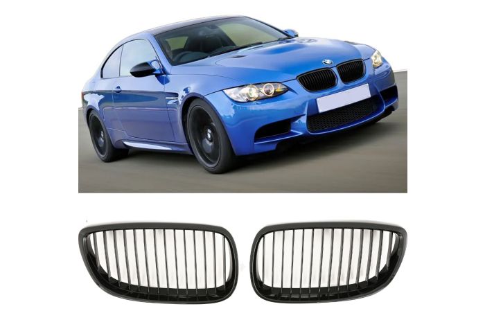 ⭐GRIGLIA NERO LUCIDO ADATTO PER BMW SERIE 3 E92 E93 06-10⭐