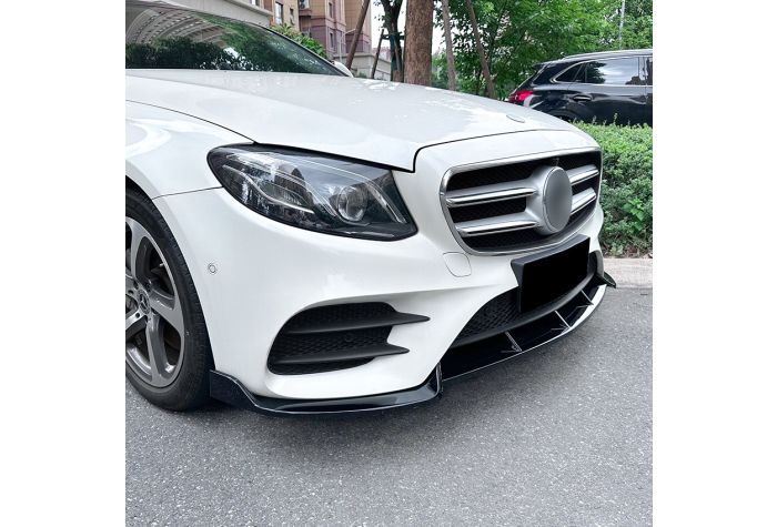 Front Spoiler Splitter Suitable for Mercedes W213 + C238 AMG Line 2016-2020 (Pre-Facelift)