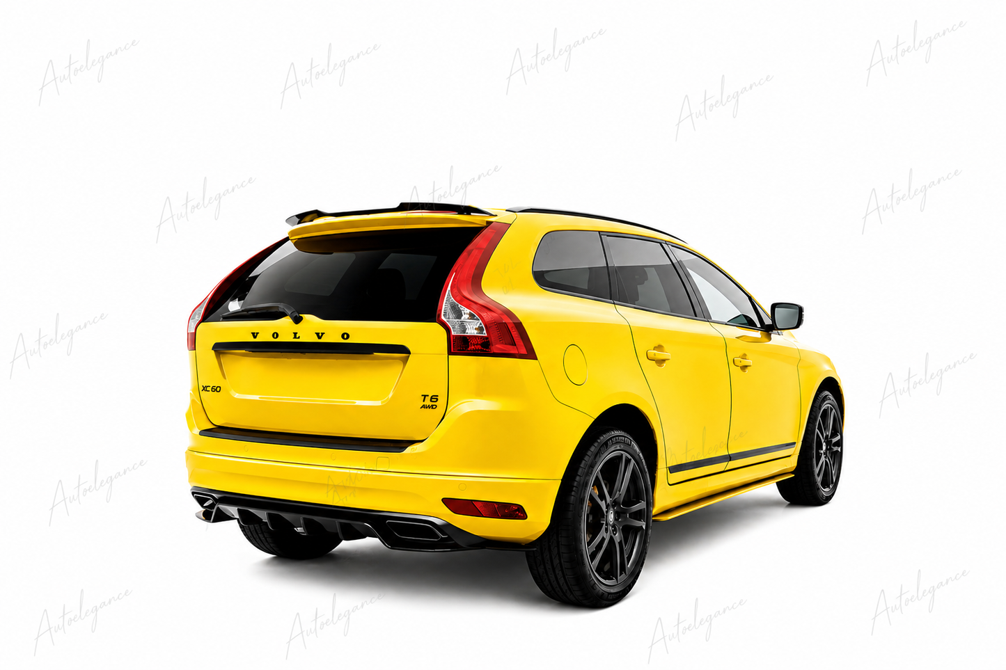 🔥ART.9685 SPLITTER POSTERIORE (CON BARRE VERTICALI) VOLVO XC60 Mk1 FACELIFT🔥