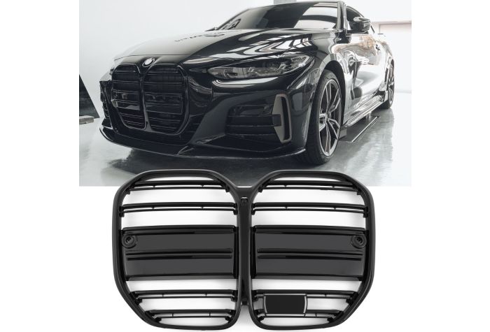 ⭐GRIGLIA SPORTIVA NERO LUCIDO ADATTO PER BMW SERIE 4 G22 G23⭐