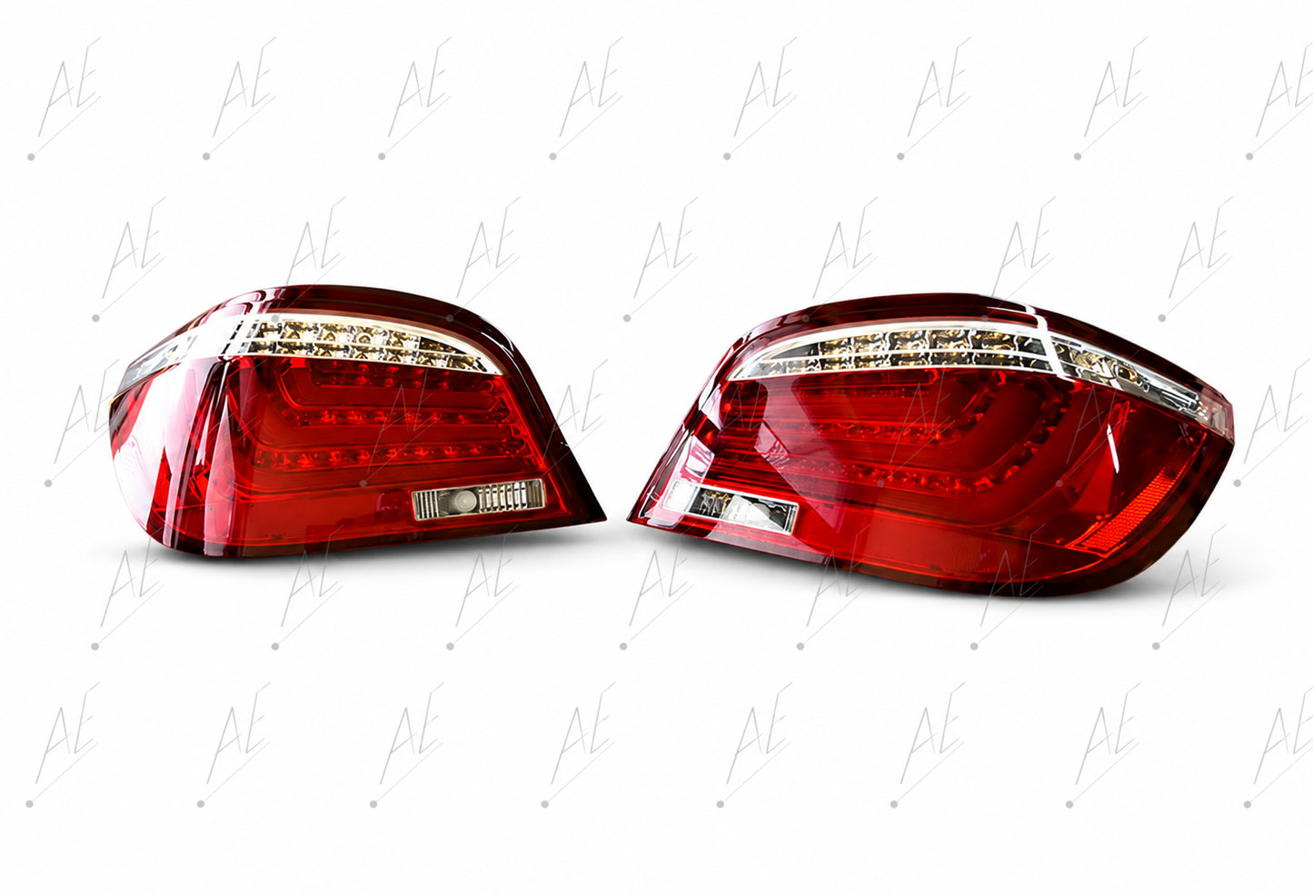 💕ART.6888 LED BAR TAIL LIGHTS RED BMW 5 E60 07.03-02.07💕