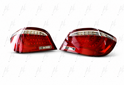 💕ART.6888 LED BAR TAIL LIGHTS RED BMW 5 E60 07.03-02.07💕
