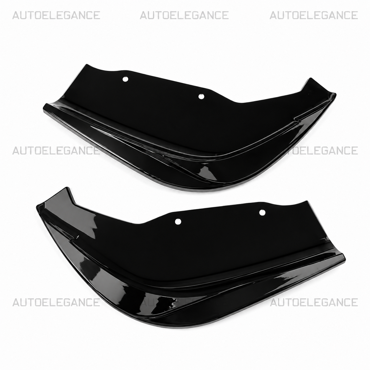 💫Flaps Posteriori 2 pezzi Nero lucido Per BMW 1 M-Pack / M135i F40 2019-2024💫
