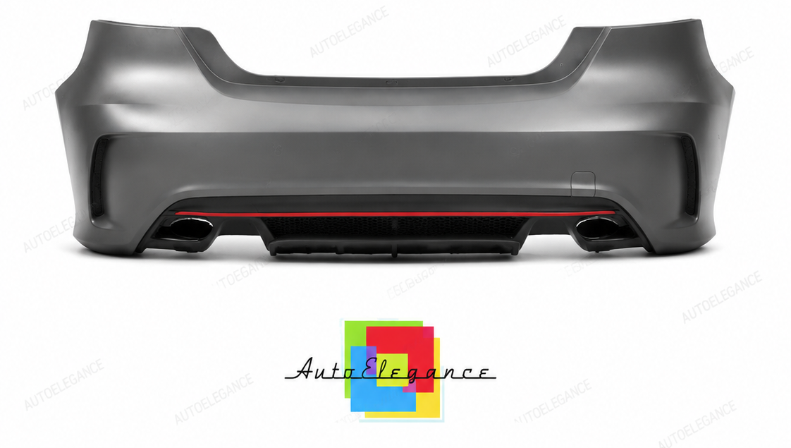 💕PARAURTI POSTERIORE MERCEDES CLASSE A W176 12-15 LOOK AMG💕