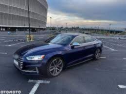⭐1944 GRIGLIA PER AUDI S5 A5 F5 2015-2019 LOOK S5 NERA PROFILI CROMATI⭐