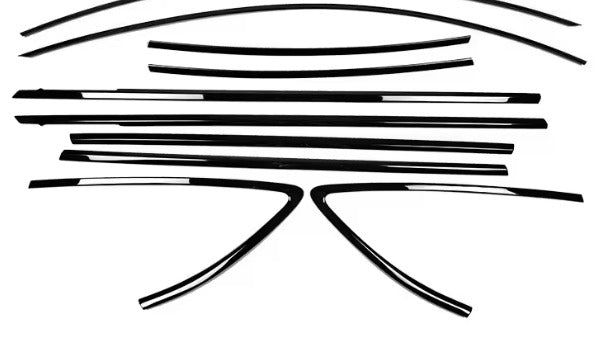 modanature Adatto per q5 colore nero pianoforte