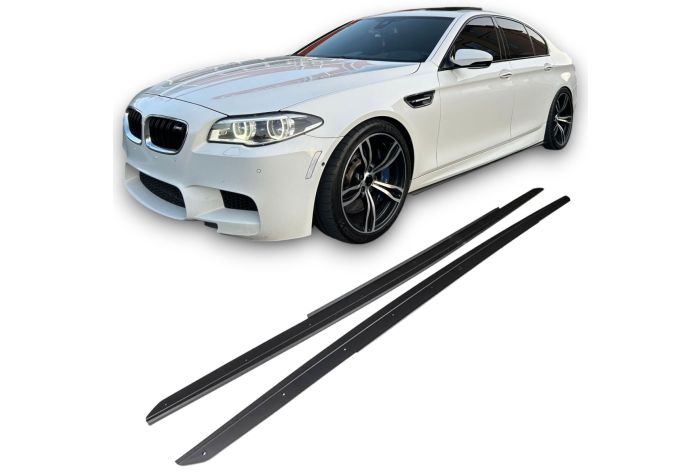 ⭐ MINIGONNE LATERALI PER BMW SERIE 5 F10 F11 2011-2017 (SET / ABS)⭐