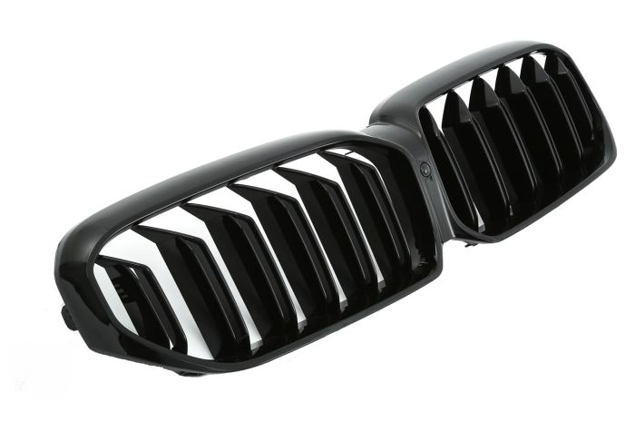 ✨GLOSS BLACK DOUBLE BRACKET RADIATOR GRILLE FOR BMW 5 SERIES G30 G31 LCI SPORT✨
