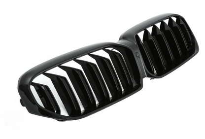 ✨GLOSS BLACK DOUBLE BRACKET RADIATOR GRILLE FOR BMW 5 SERIES G30 G31 LCI SPORT✨