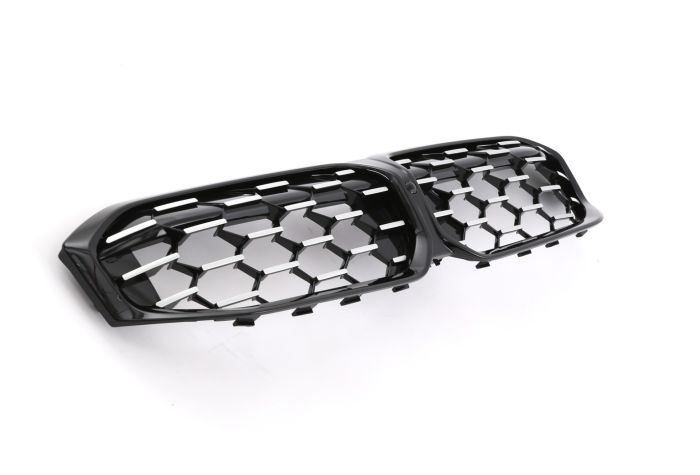GRILLE SUITABLE FOR BMW 3 SERIES G20 G21 LCI GRILLE DOUBLE BAR BLACK CHROME 