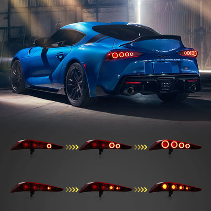 Fanali posteriori a LED per Toyota GR Supra A90/A91 2019-2024