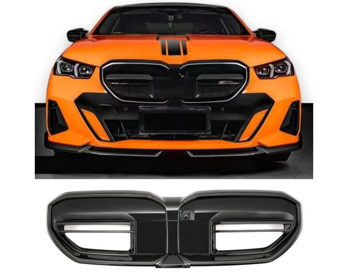 💕GRIGLIA ADATTA PER BMW SERIE 5 G60 G61 GLOSS BLACK💕